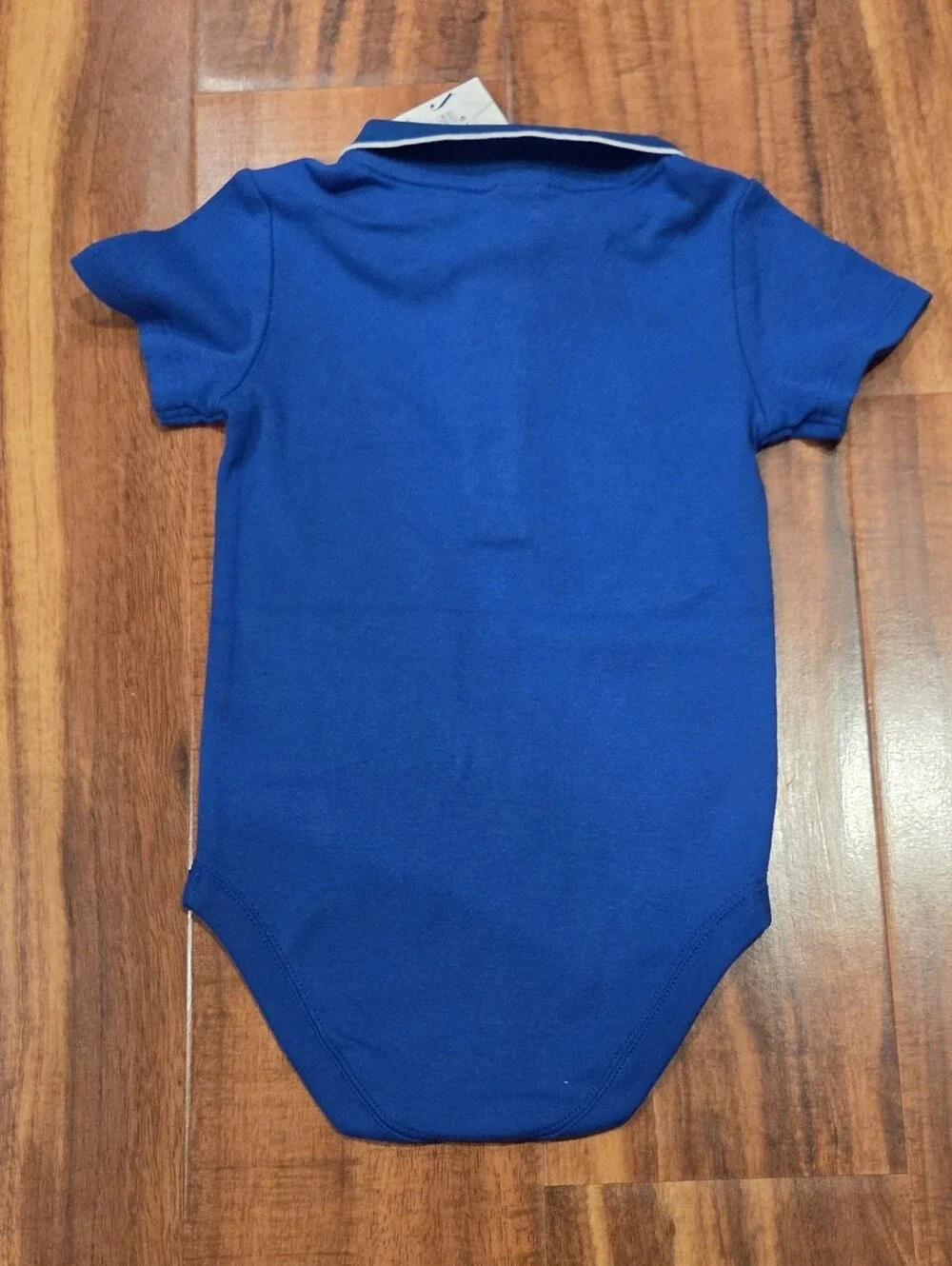 Janie and Jack NWT 6-12 Months Polo Bodysuit and Sailboat Linen Shortall